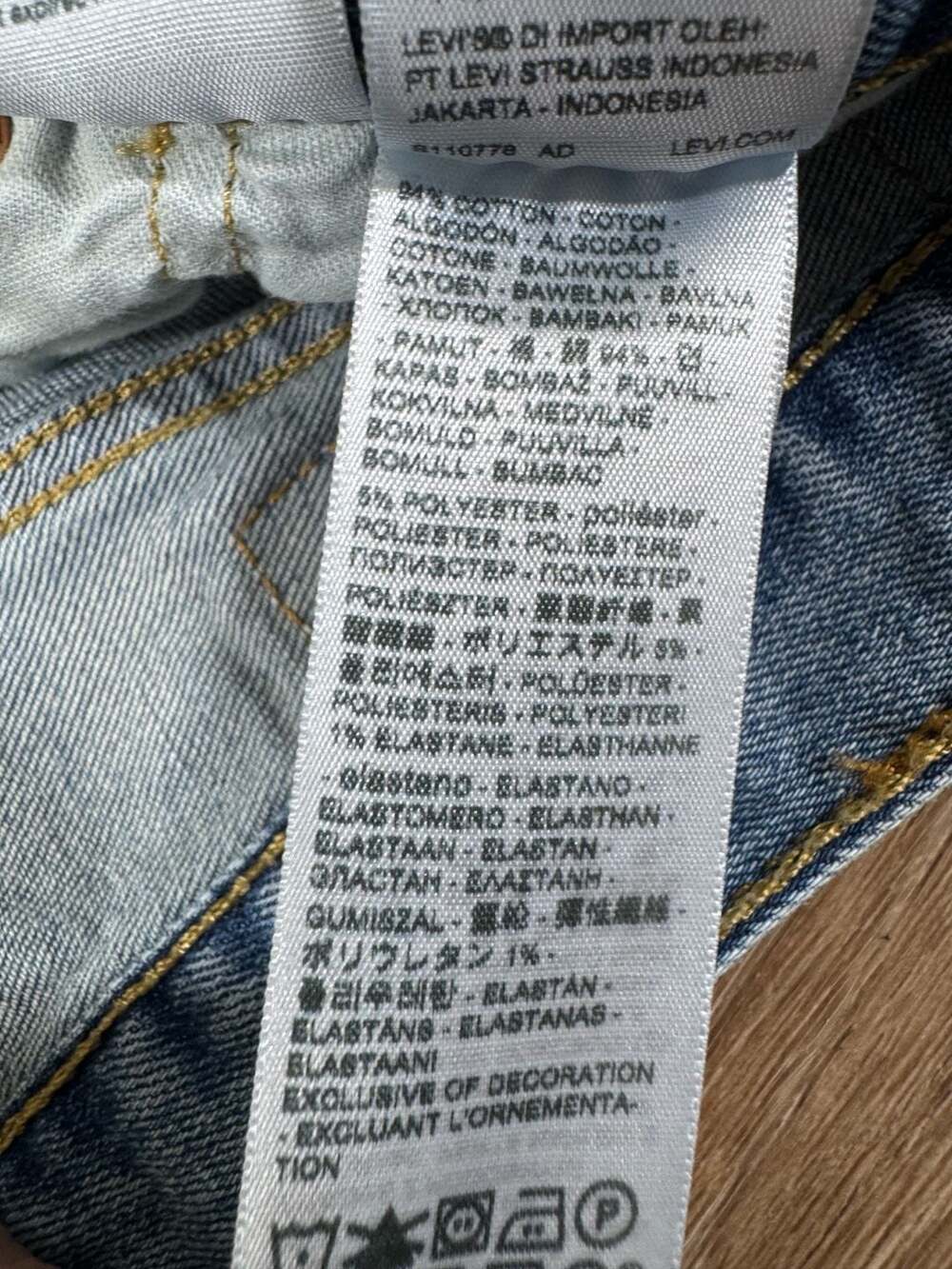 Levi’s 501 Original Fit Jeans Light Wash Straight Leg Women’s 27x30 - Picture 10 of 12